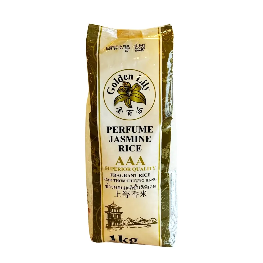 Ryż jaśminowy aromatyczny Perfume Jasmine Rice Golden Lily 1kg