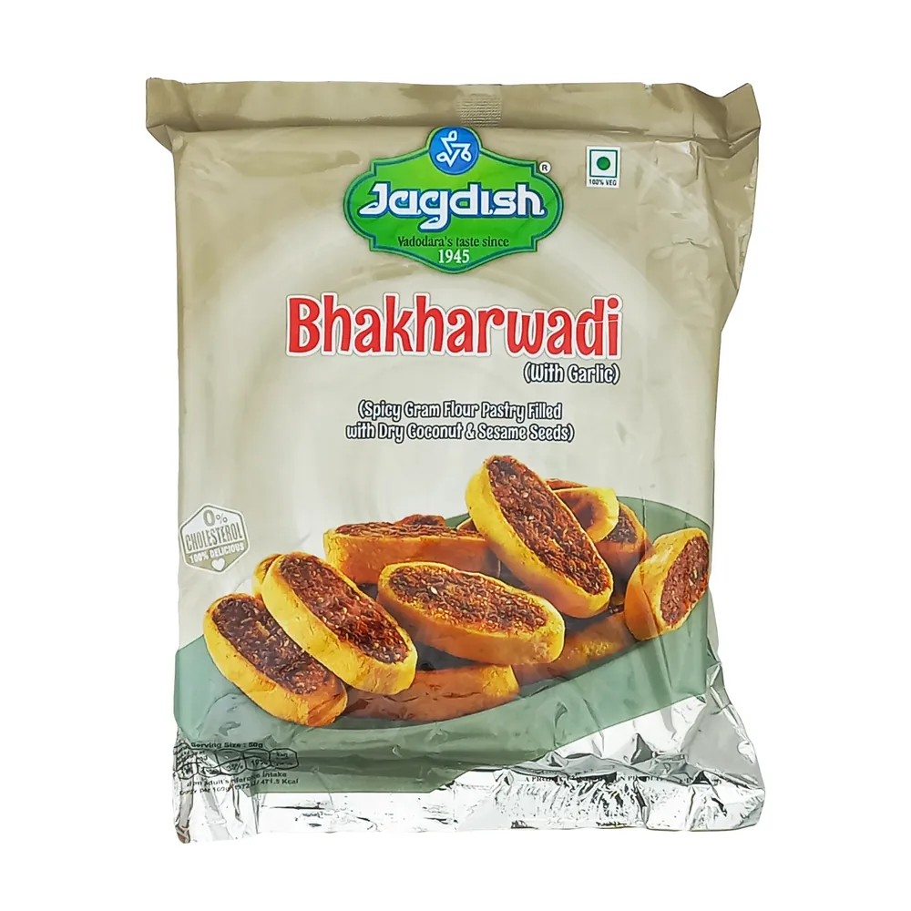 Indyjska przekąska z czonskiem Bhakharwadi With Garlic Jagdish 200g