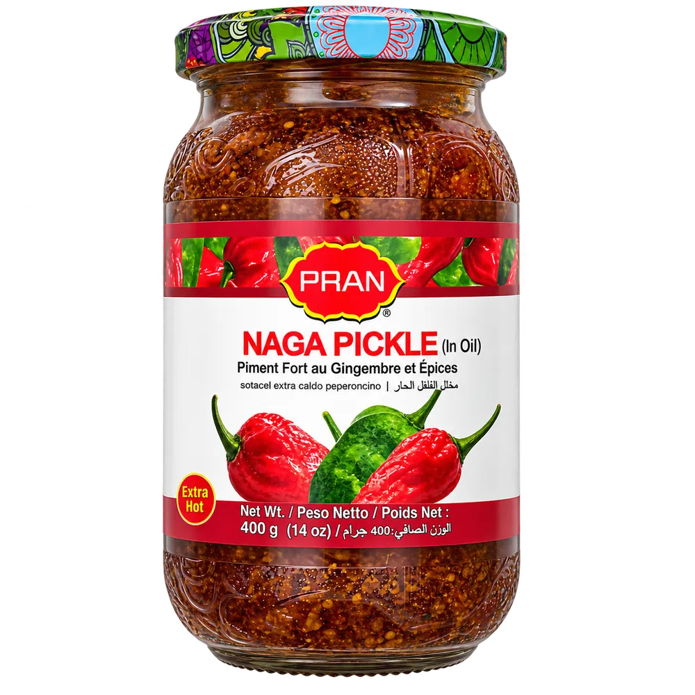 Marynowane papryczki Naga Chilli Pran 400g