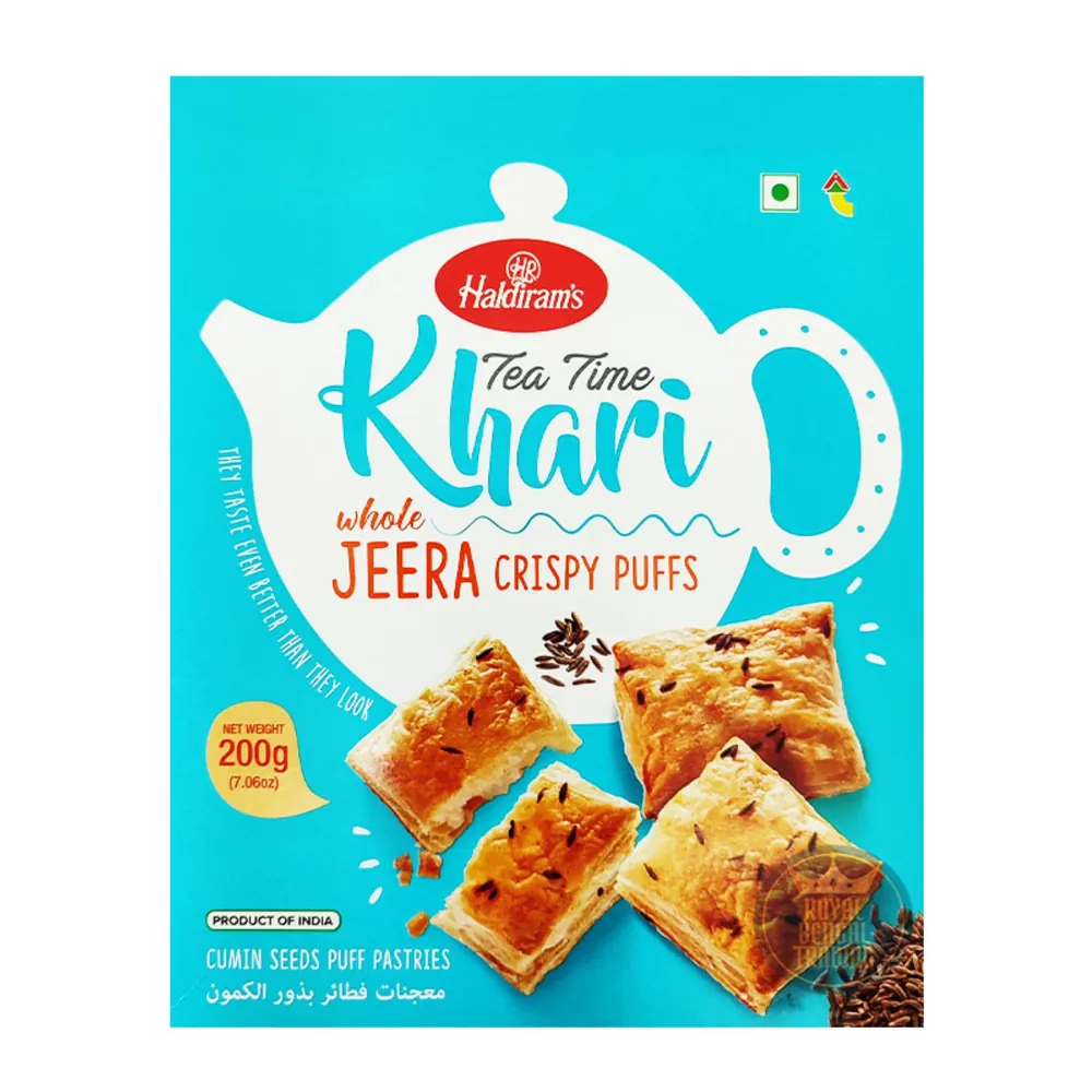 Ciastka indyjskie z kminem Jeera Khari Haldirams 400g