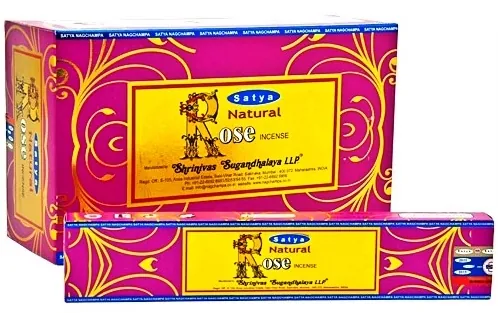 Naturalne Kadzidełka Rose Satya 15g