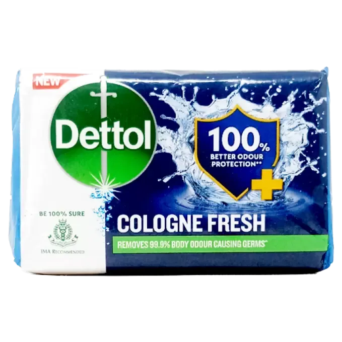 Bathing Soap Cologne Fresh Dettol 100g