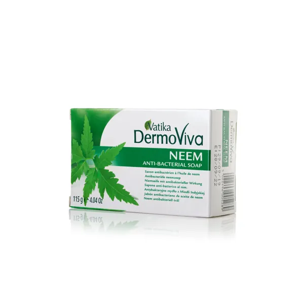 Antibacterial Neem Soap Dermoviva Vatika Dabur 115g