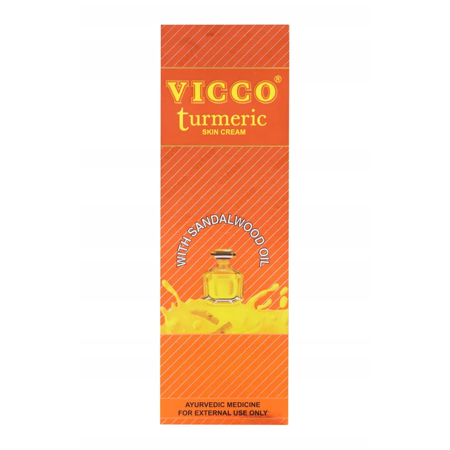 Turmeric Skin Cream with Turmeric and Sandalwood Oil Vicco 60g