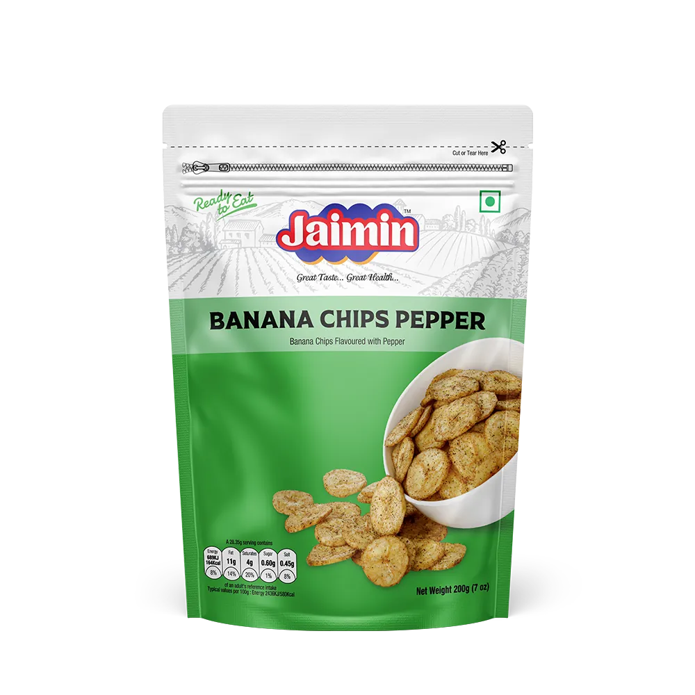 Przekąska Banana Chips Pepper Jaimin 175g