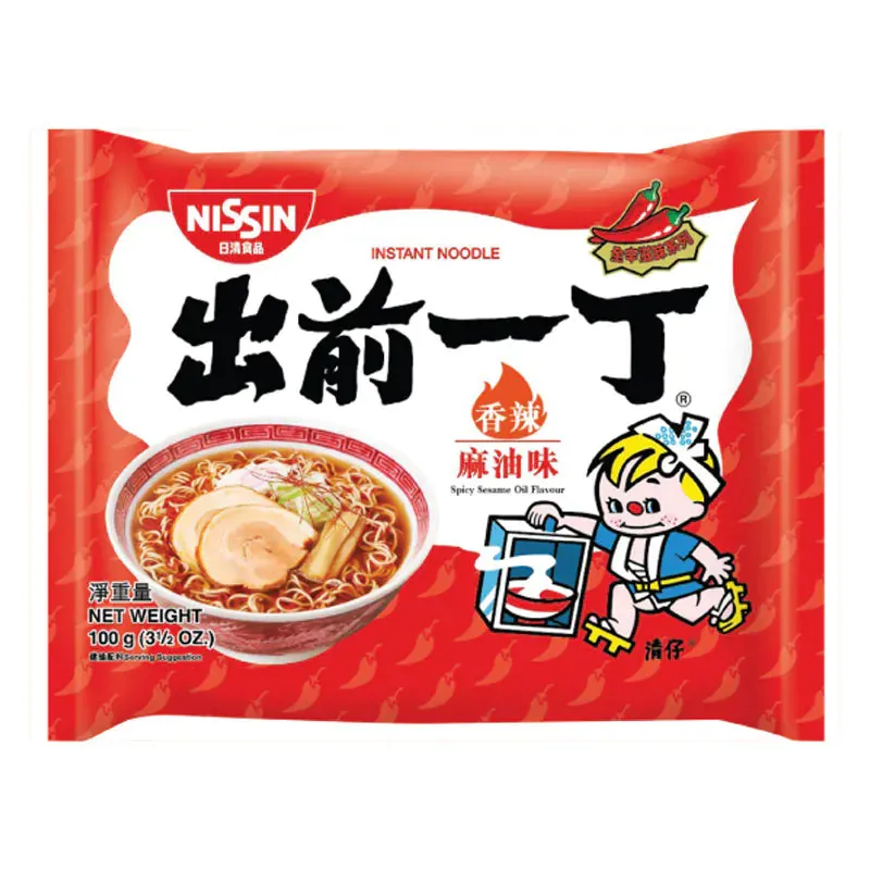 Instant Noodles Demae Ramen Spicy Sesame Oil Flavour Nissin 100g