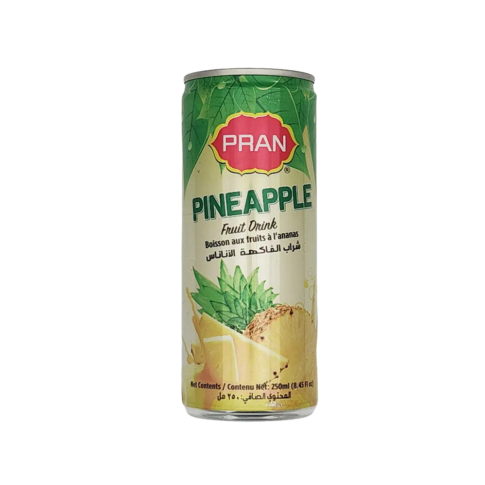 Pineapple flavored drink Pineapple fruit drink Pran 250ml