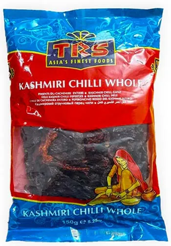 Chilli Spice Ground Kashmiri Chilli Whole 150G TRS