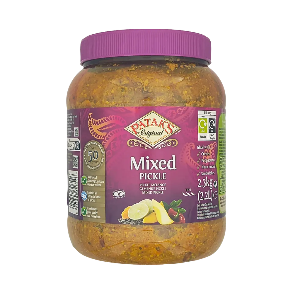 Mieszanka Indyjskich Pikli Mixed Pickle Patak's 2,3kg