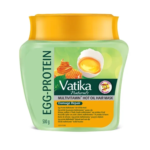 Hair Mask Egg-Protein Damage Repair Vatika Dabur 500g