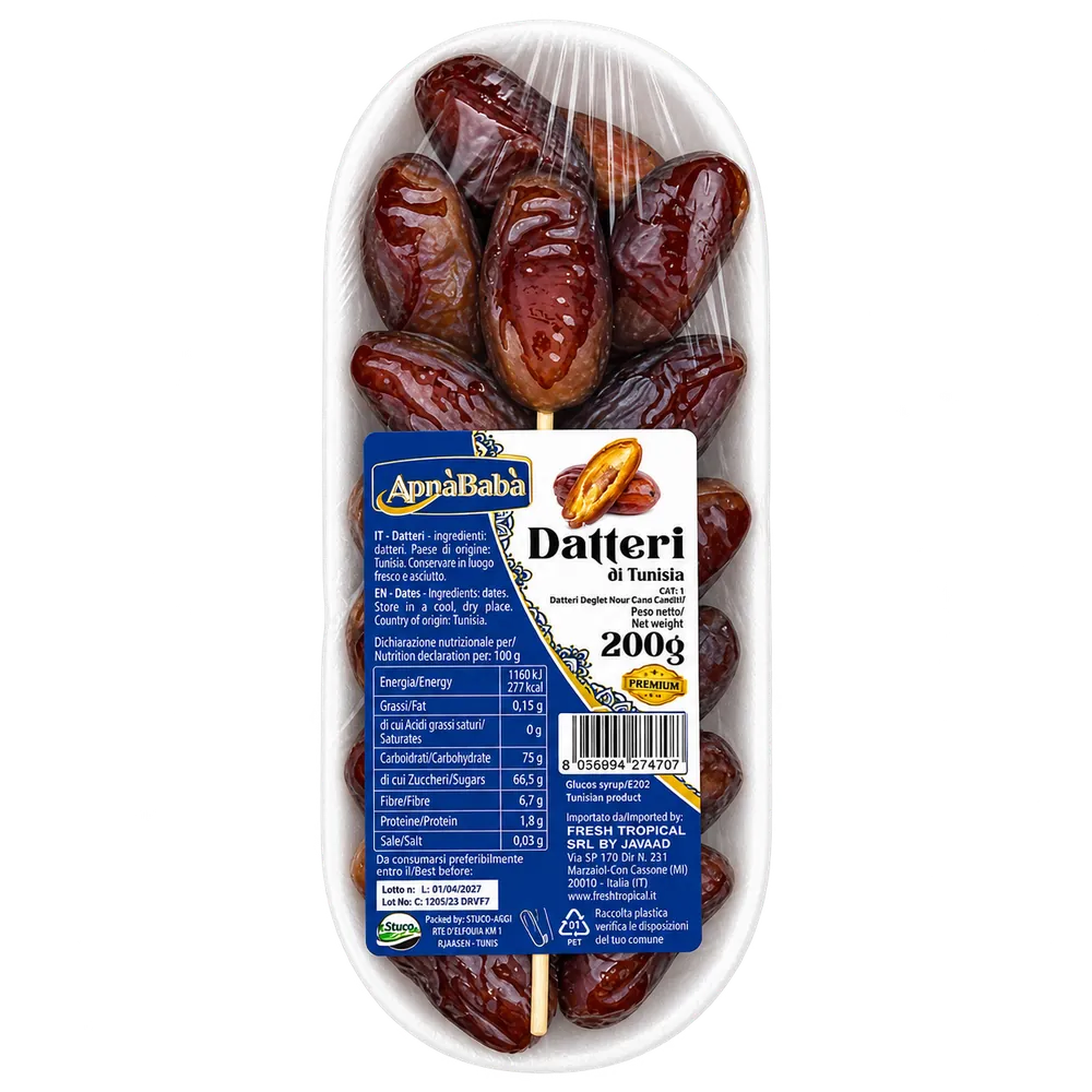 Daktyle suszone Datteri Dates ApnaBaba 200g