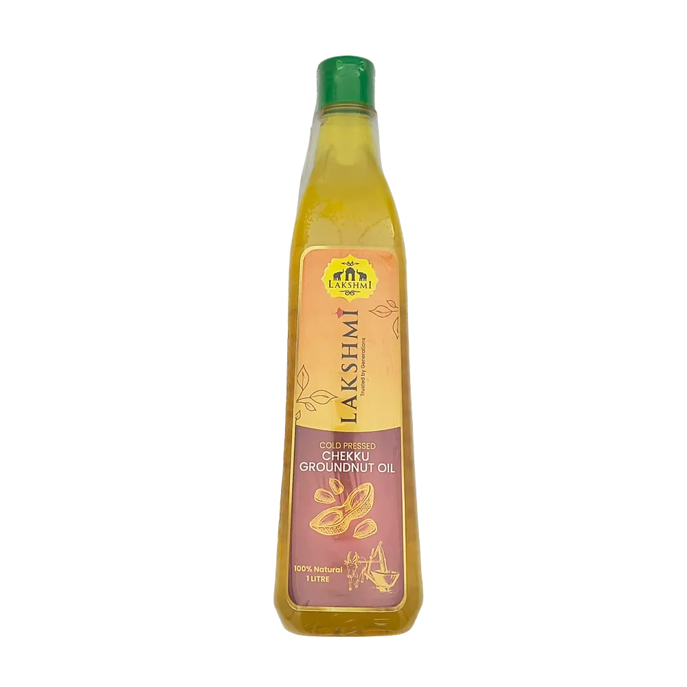 Chekku Groundnut Oil Lakshmi 1000ml
