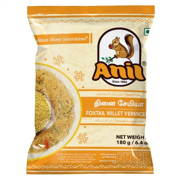 Makaron z prosa włoskiego Foxtail Millet Vermicelli Anil 180g