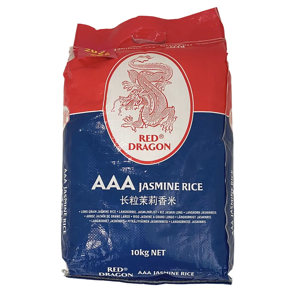 Ryż jaśminowy AAA Jasmine Rice Red Dragon 10kg