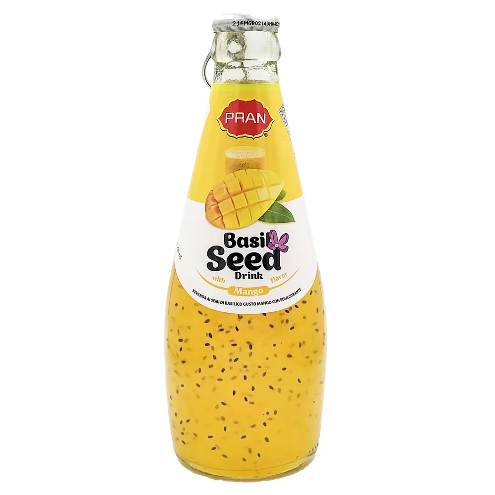Basil Seed Mango Flavored Fruit Drink Pran 290ml