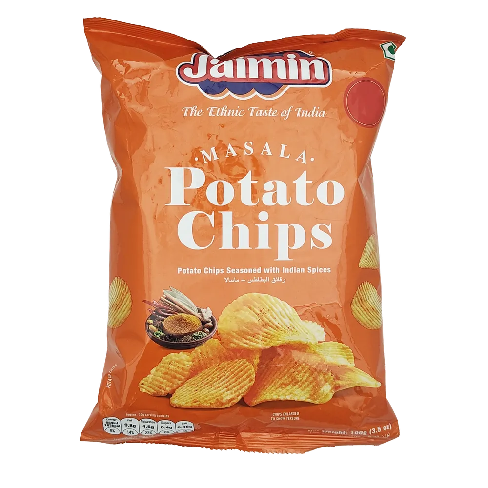 Chipsy Ziemniaczane Masala Potato Chips Jaimin 100g