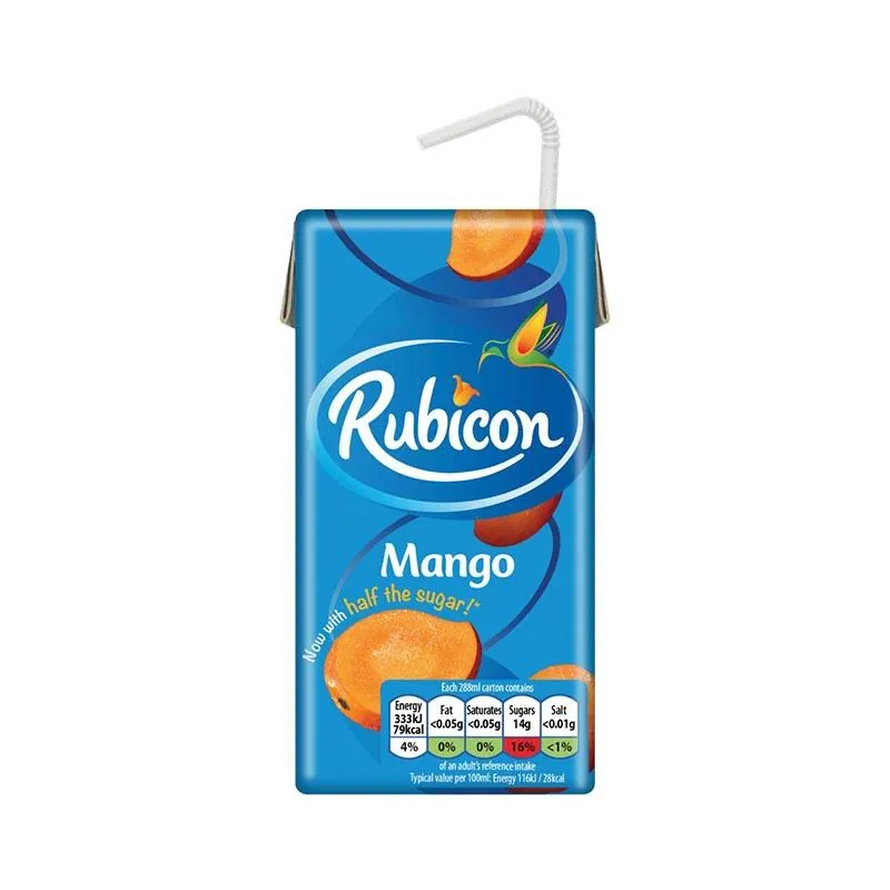Mango Drink Rubicon 27 X 288ml