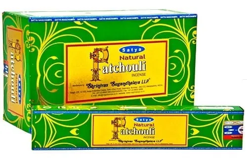 Kadzidełka Patchouli Incense Natural Satya 15g