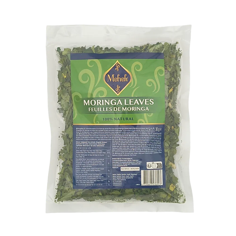 Suszone liście moringi Moringa Leaves Mehek 30g