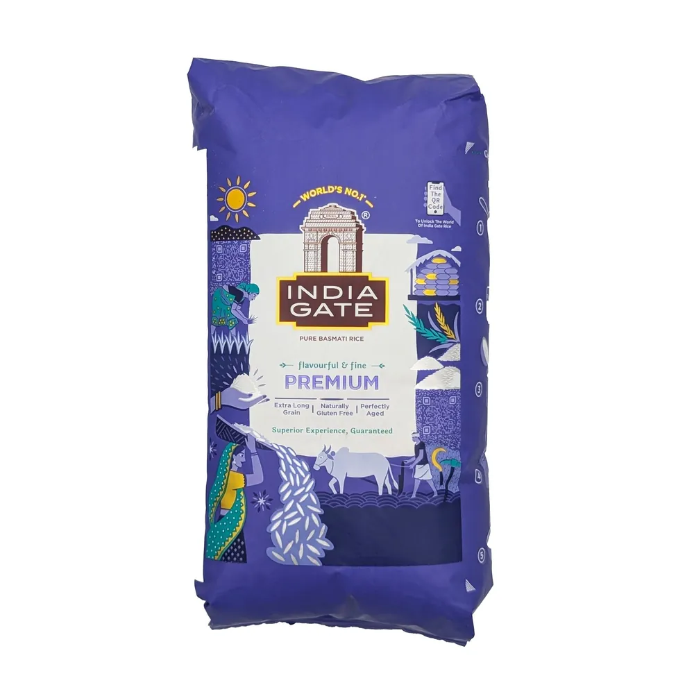 Ryż basmati długoziarnisty Extra Long Premium Basmati Rice India Gate 2kg