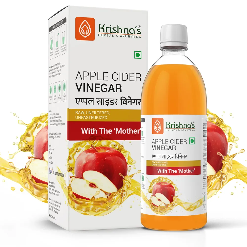 Ocet jabłkowy Apple Cider Vinegar Krishna's 500ml