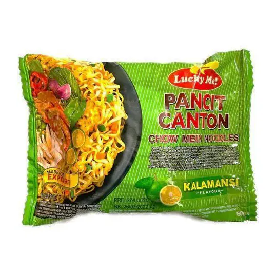 Chow Mein Noodles Pancit Canton Kalamansi Lucky Me 60g