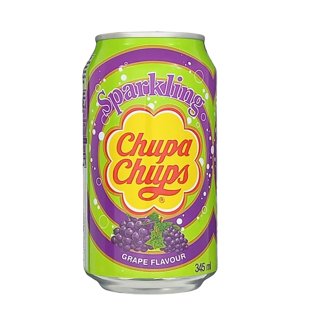 Napój gazowany Sparkling Grape Soda Chupa Chups 345ml