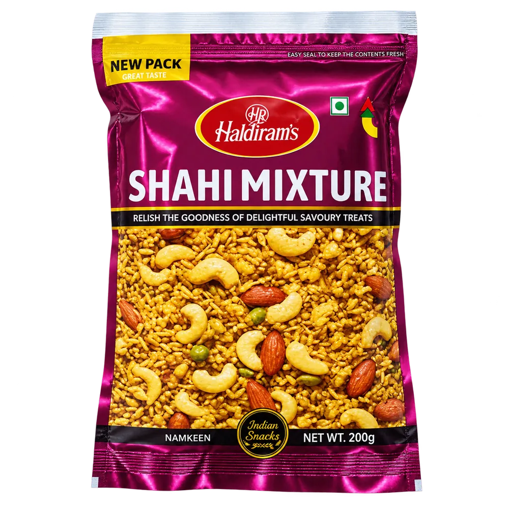 Indyjska przekąska Shahi Mixture Haldirams 200g chrupiąca mieszanka