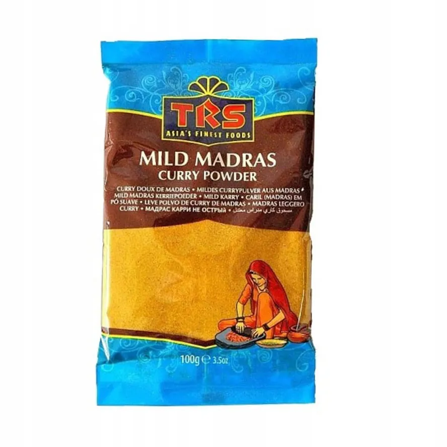 Łagodna mieszanka przypraw Mild Madras Curry TRS 100g