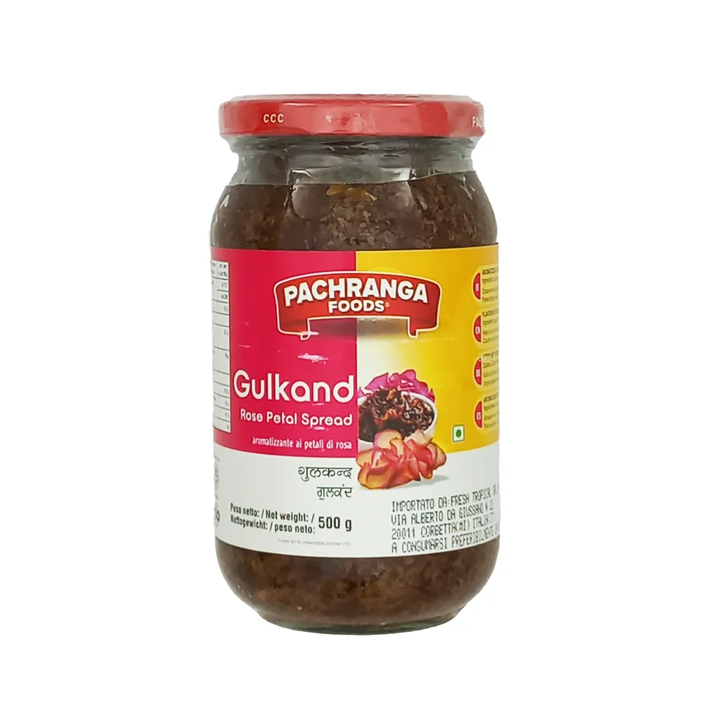 Konfitura z płatków róży Gulkand Rose Petal Spread Pachranga Foods 500g