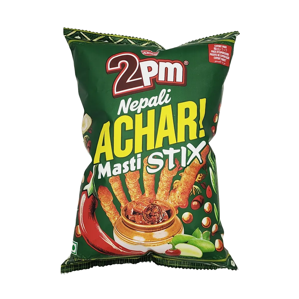Pikantne chrupki Nepali Achar Masti Stix 2PM 80g
