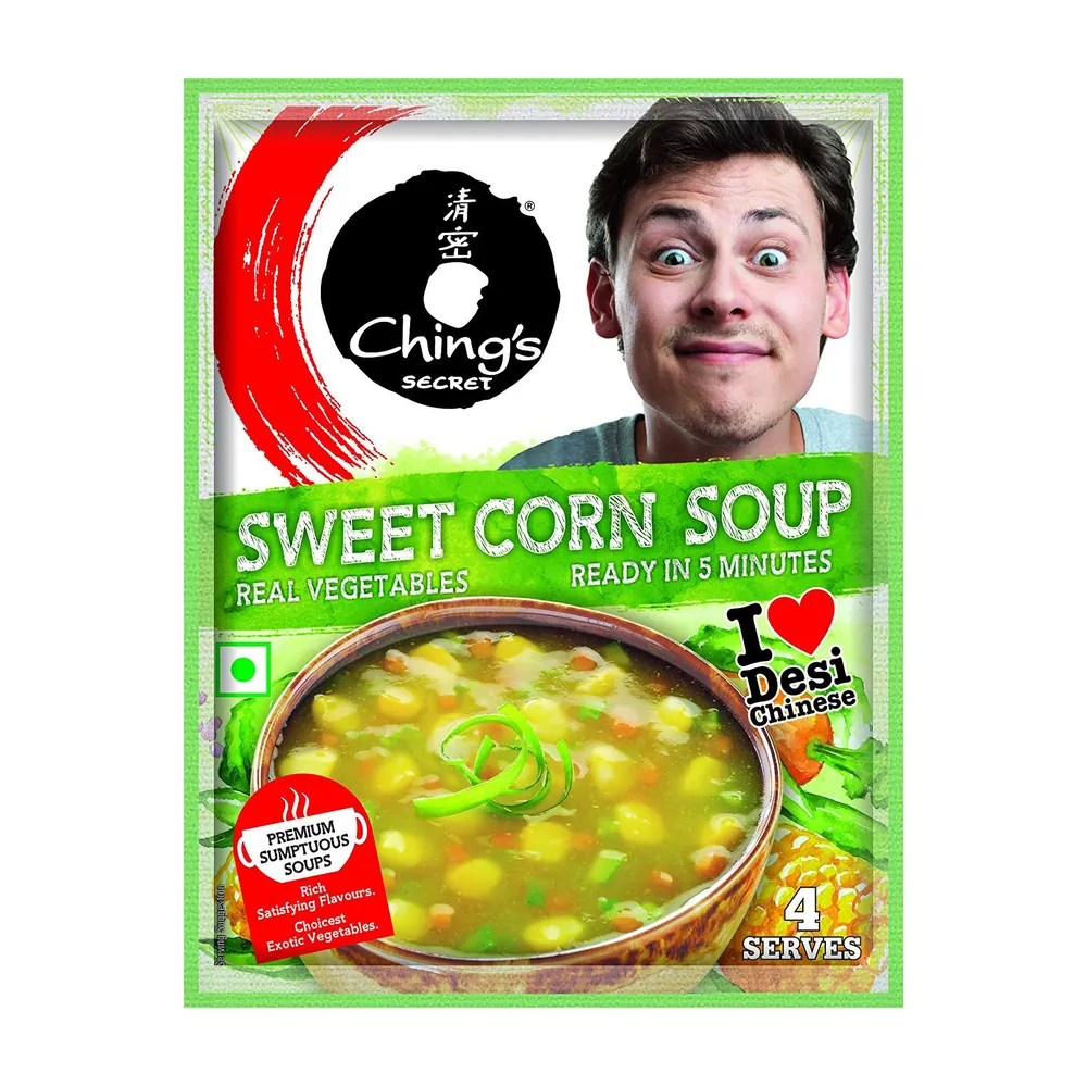 Sweet Corn Instant Soup Ching's Secret 55g