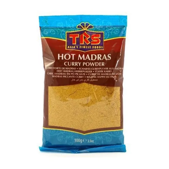 Ostra mieszanka przypraw Hot Madras Curry TRS 100g