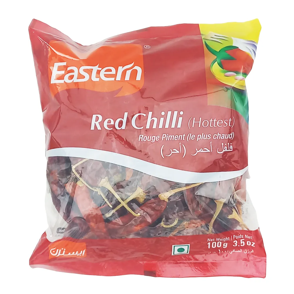 Przyprawa suszone chilli Red Chilli Hottest Eastern 100g