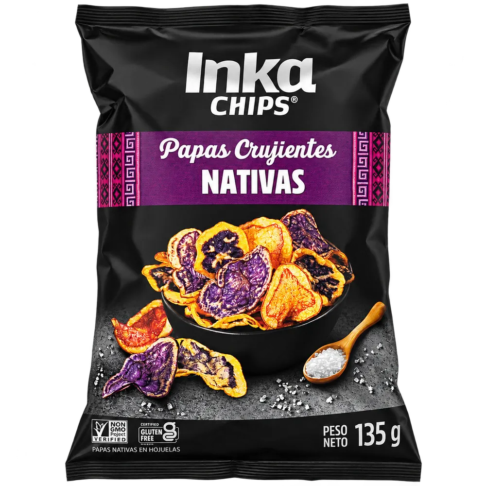 Chipsy ziemniaczane Papas Crujientes Nativas Onka Chips 135g