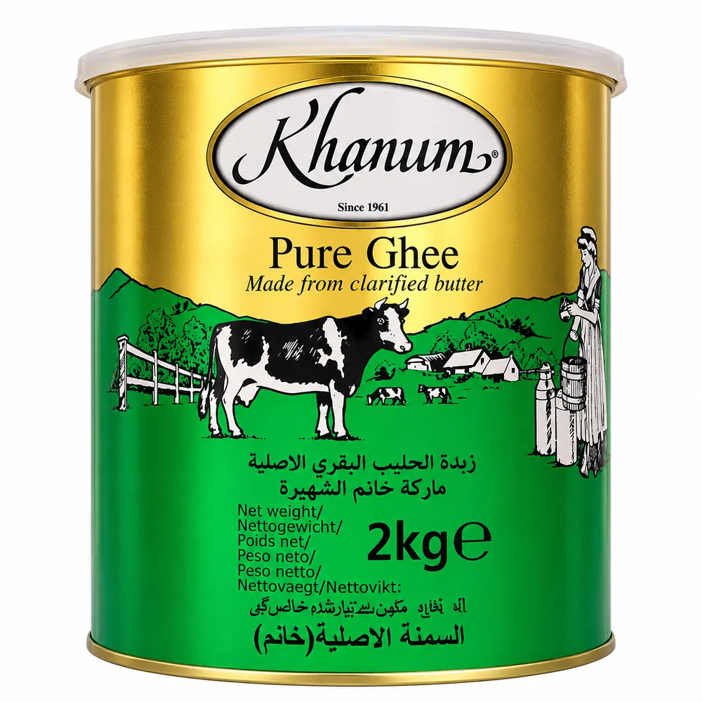 Masło klarowane Pure Butter Ghee Khanum 2kg