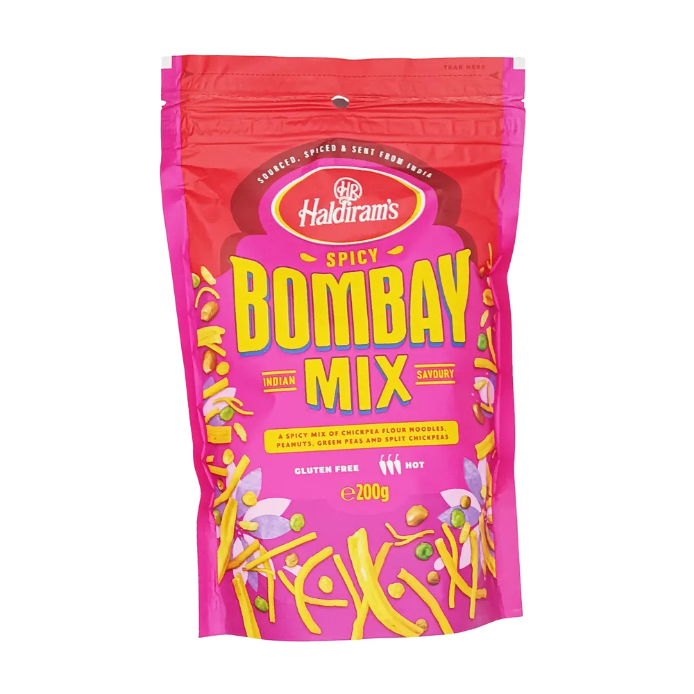 Indian Snack Spicy Bombay Mix Haldirams 200g