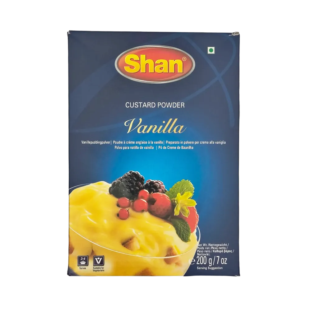 Budyń waniliowy w proszku Custard Powder Vanilla Shan 200g