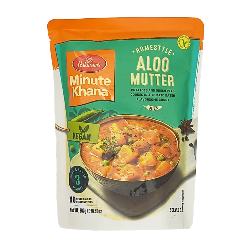 Aloo Mutter Ready To Eat Haldirams 300g