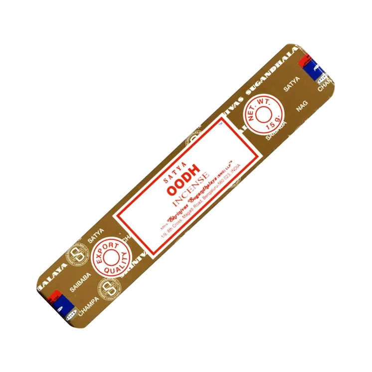 Naturalne indyjskie kadzidełka Oodh Agar Incense Sticks Satya 15g