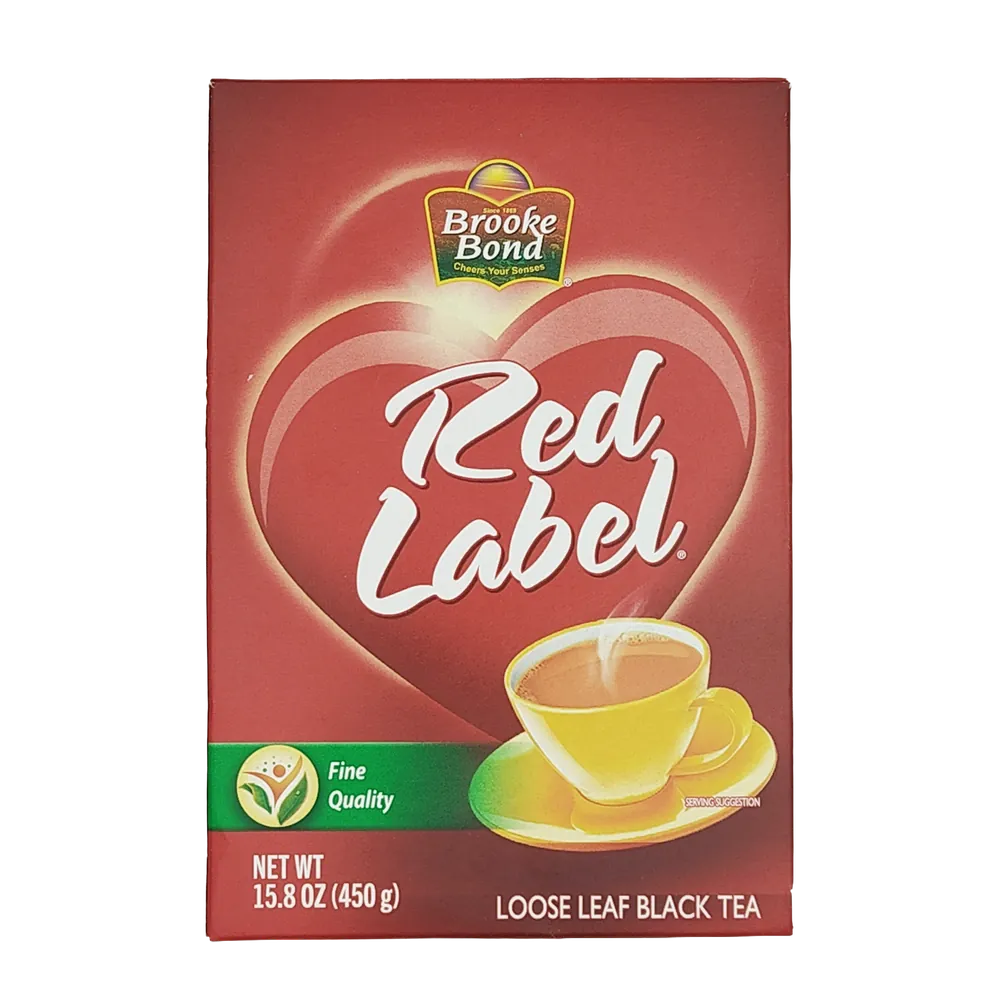 Black Granulated Tea Red Label Brooke Bond 450g