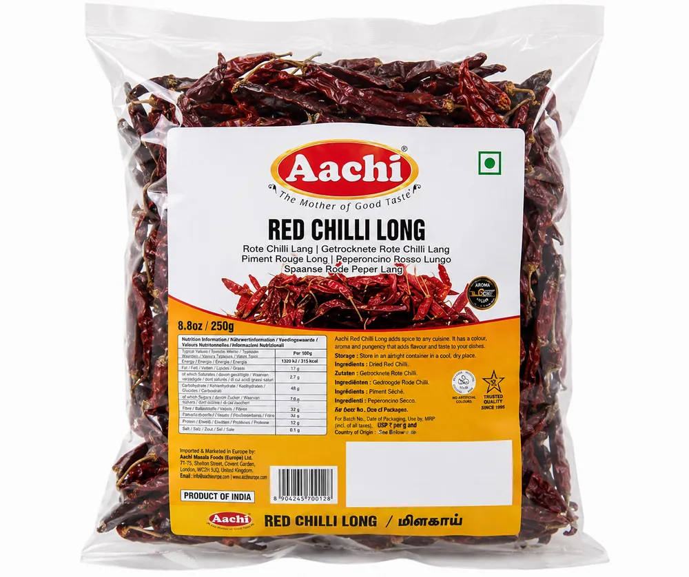 Suszone Chilli Round Chilli Whole Aachi 250g