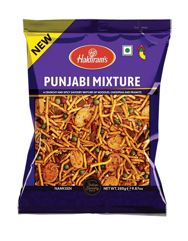 Indyjska przekąska Punjabi Mixture Haldirams 280g