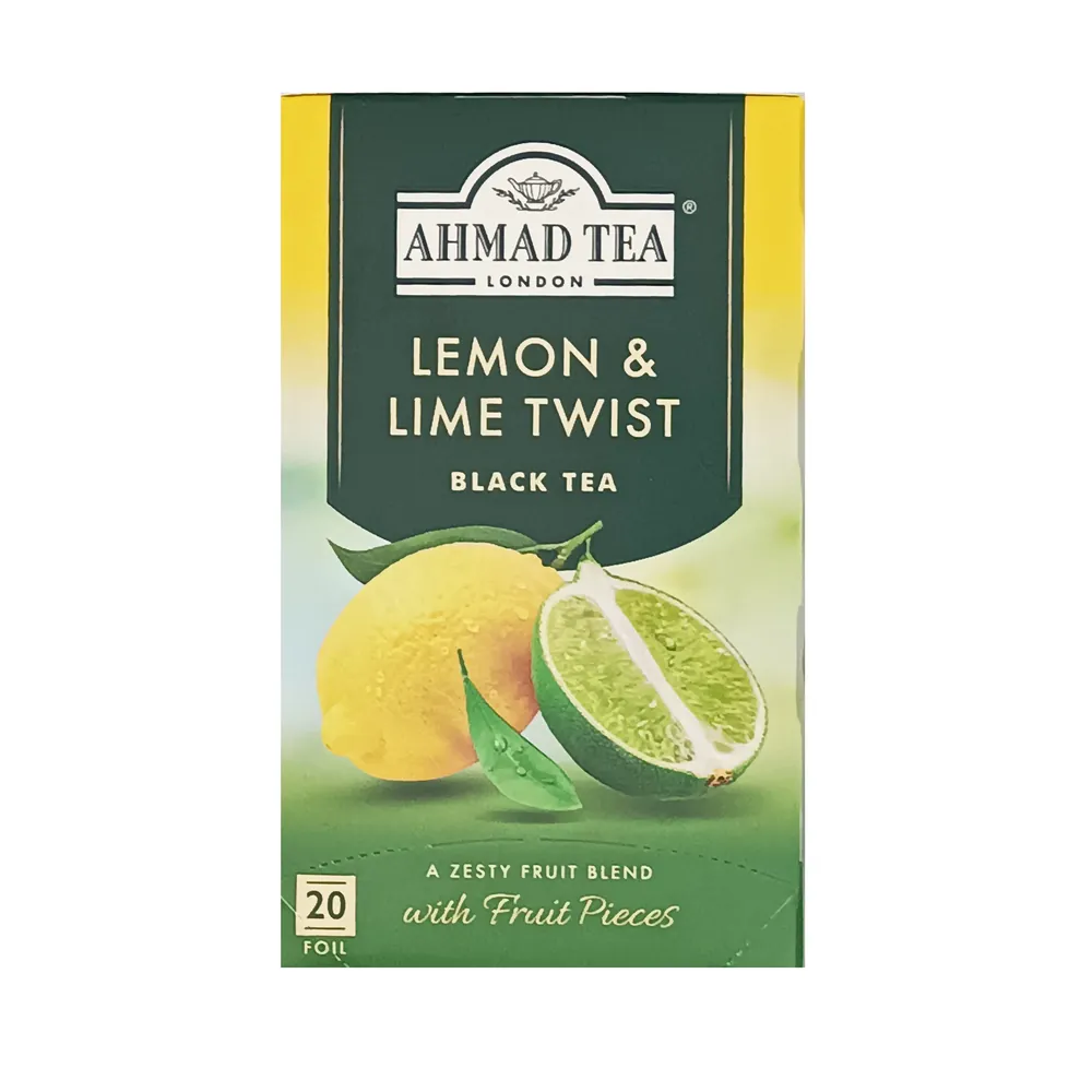 Herbata z cytryną i limonką Lemon and Lime Twist Ahmad Tea 20 torebek