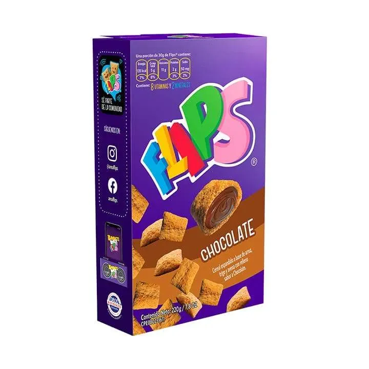 Chocolate Flips 220g