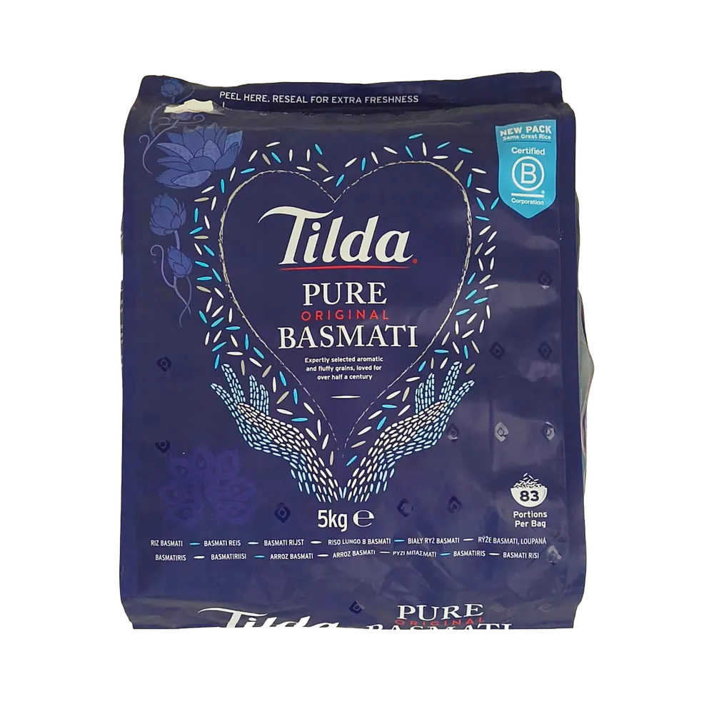Pure Original Basmati Rice Tilda 5kg