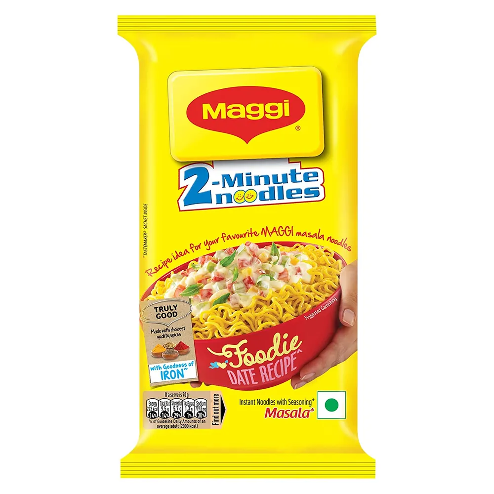 Instant noodles 2-Minute Noodles Masala Maggi 140g