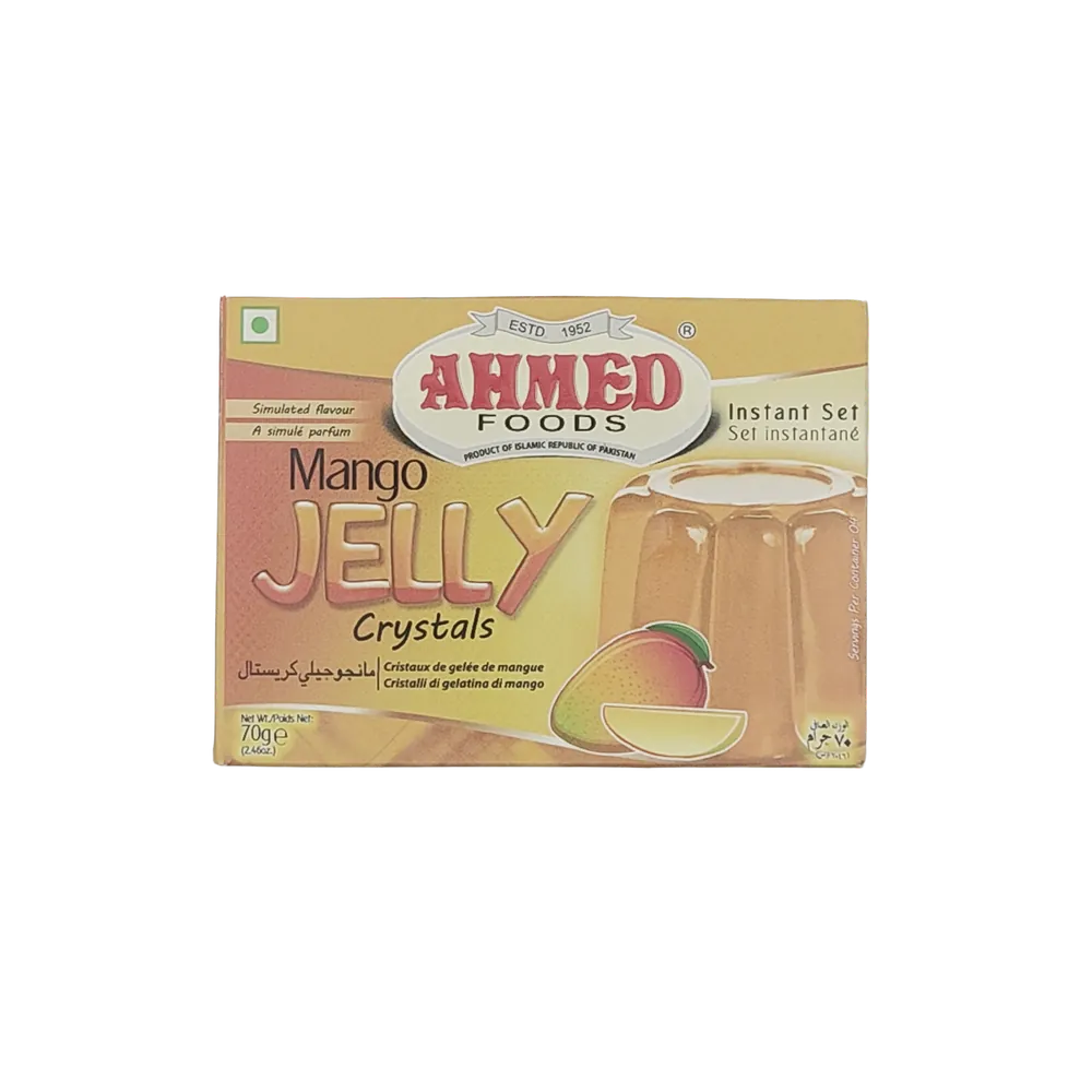 Galaretka o smaku Mango Jelly Crystals Ahmed Foods 70g