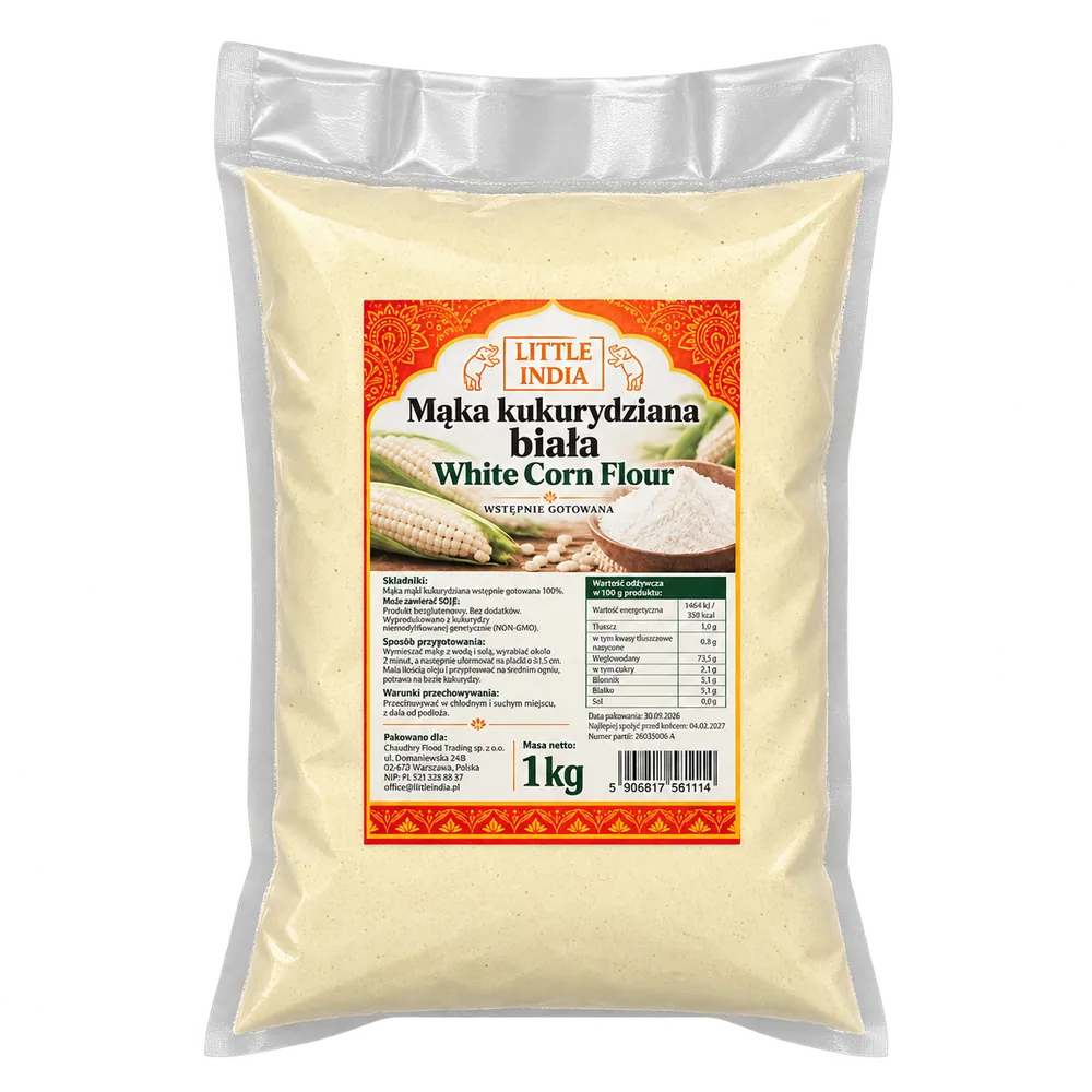 White Corn Flour Little India 1kg