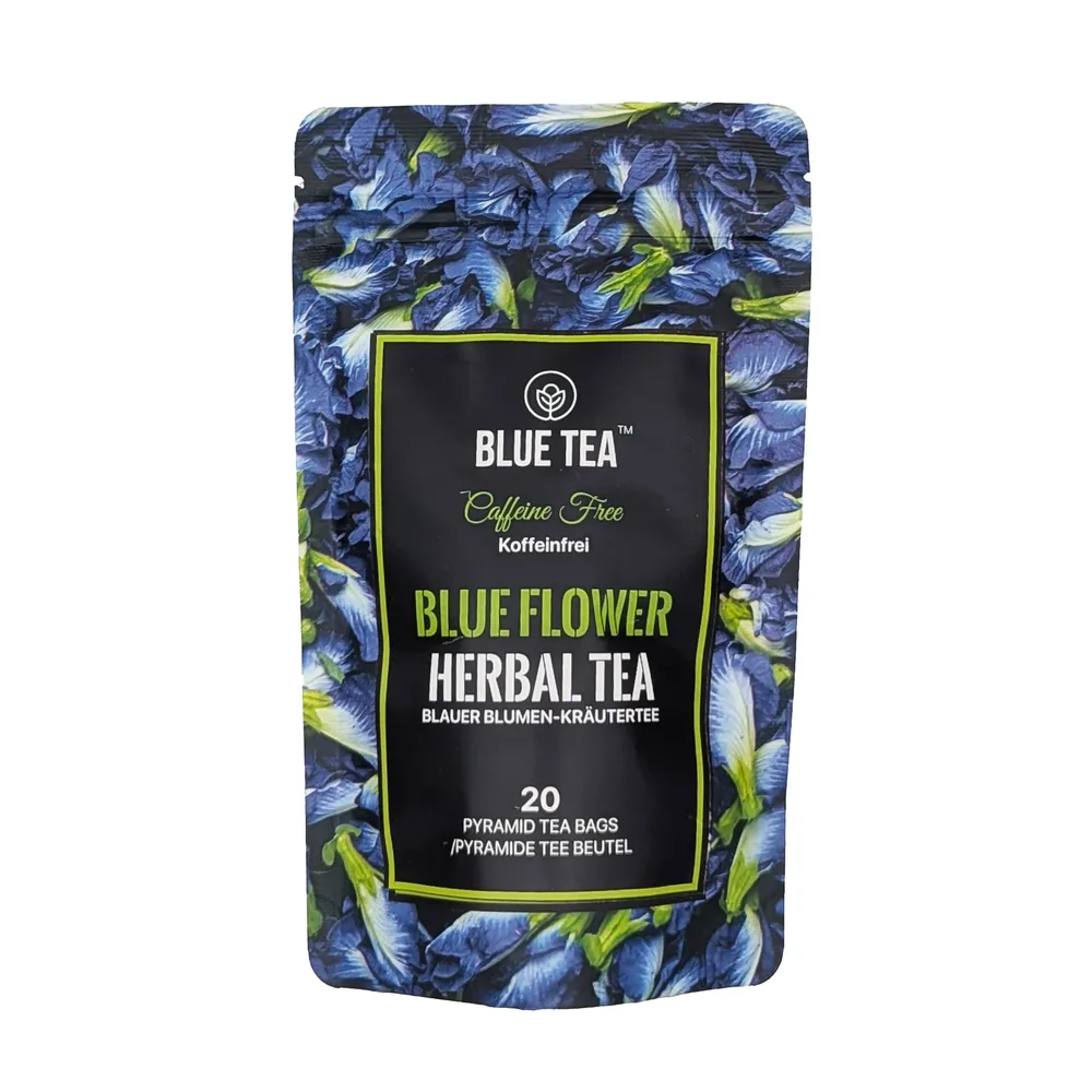 Butterfly Pea Herbal Tea Blue Tea 20 Pyramid Teabags